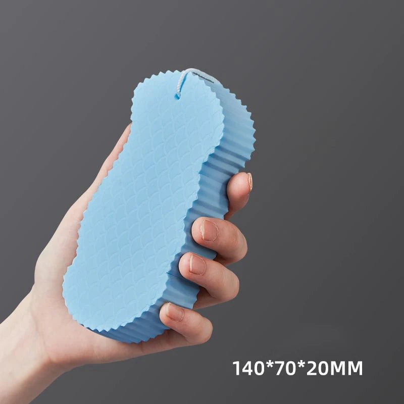 Customizable Soft Exfoliating Body Sponge Bath Sponge Shower Brush Skin Cleanser Pad Dead Skin Remover Bath Supplies