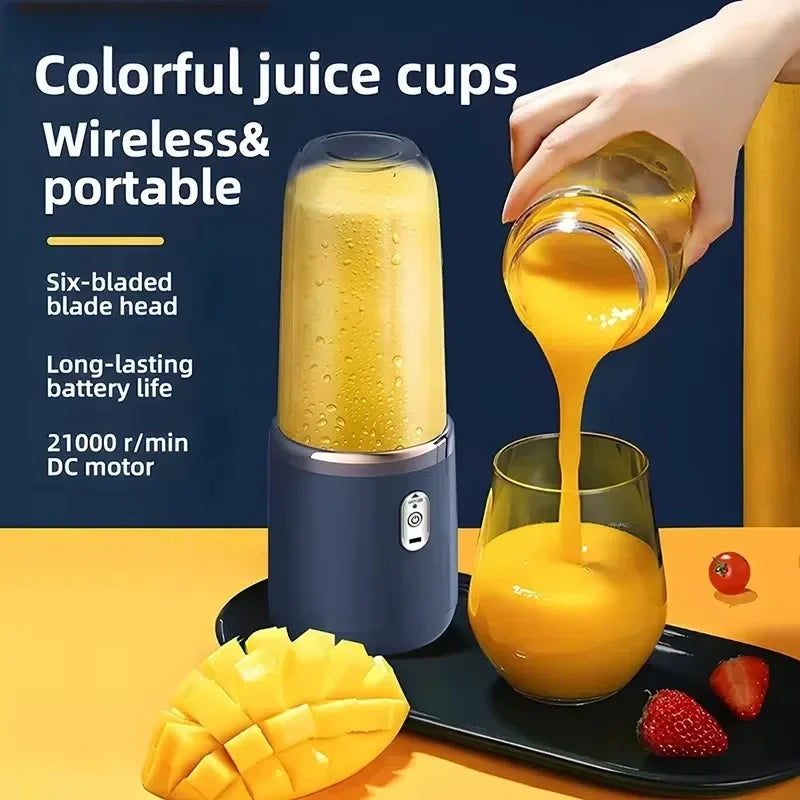 HOMEFISH New Student Home Use Multi-Function Juice Maker Portable Rechargeable Small Juice Cup