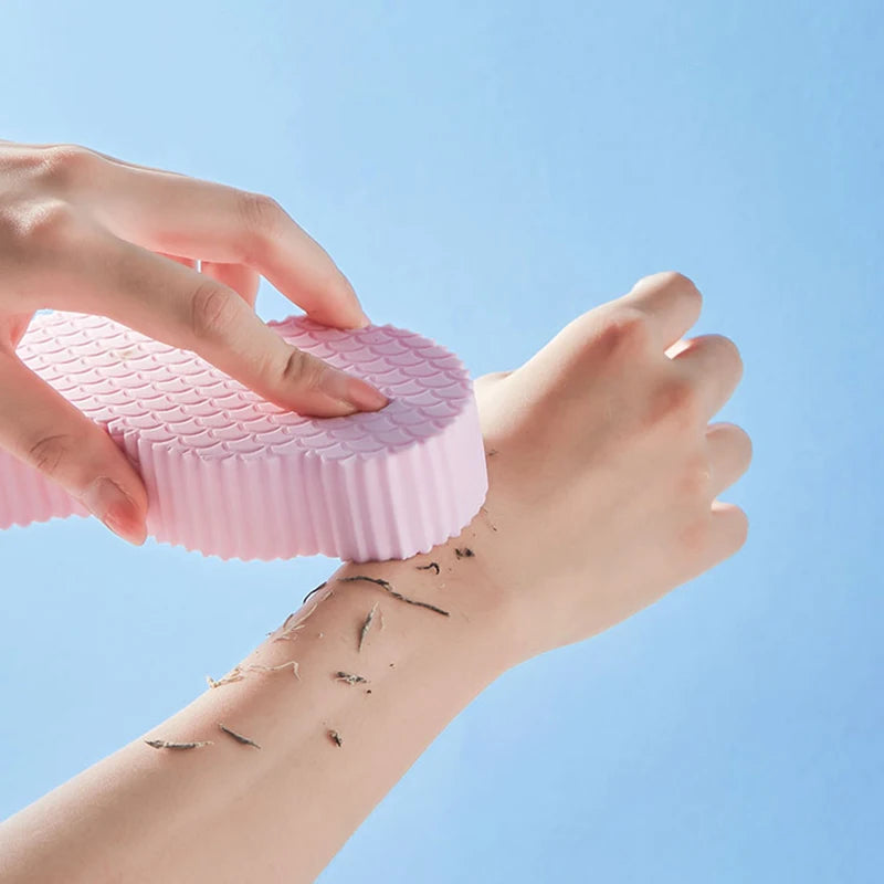 Customizable Soft Exfoliating Body Sponge Bath Sponge Shower Brush Skin Cleanser Pad Dead Skin Remover Bath Supplies